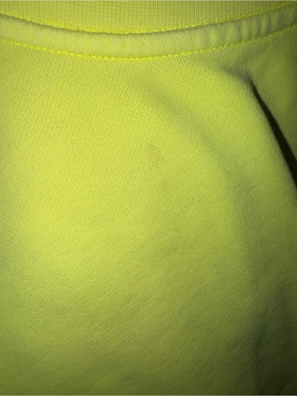lululemon athletica Neon Yellow Pullover Sweatshirt